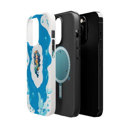 "Mermaid Elegance" -MagSafe Tough iPhone Cases