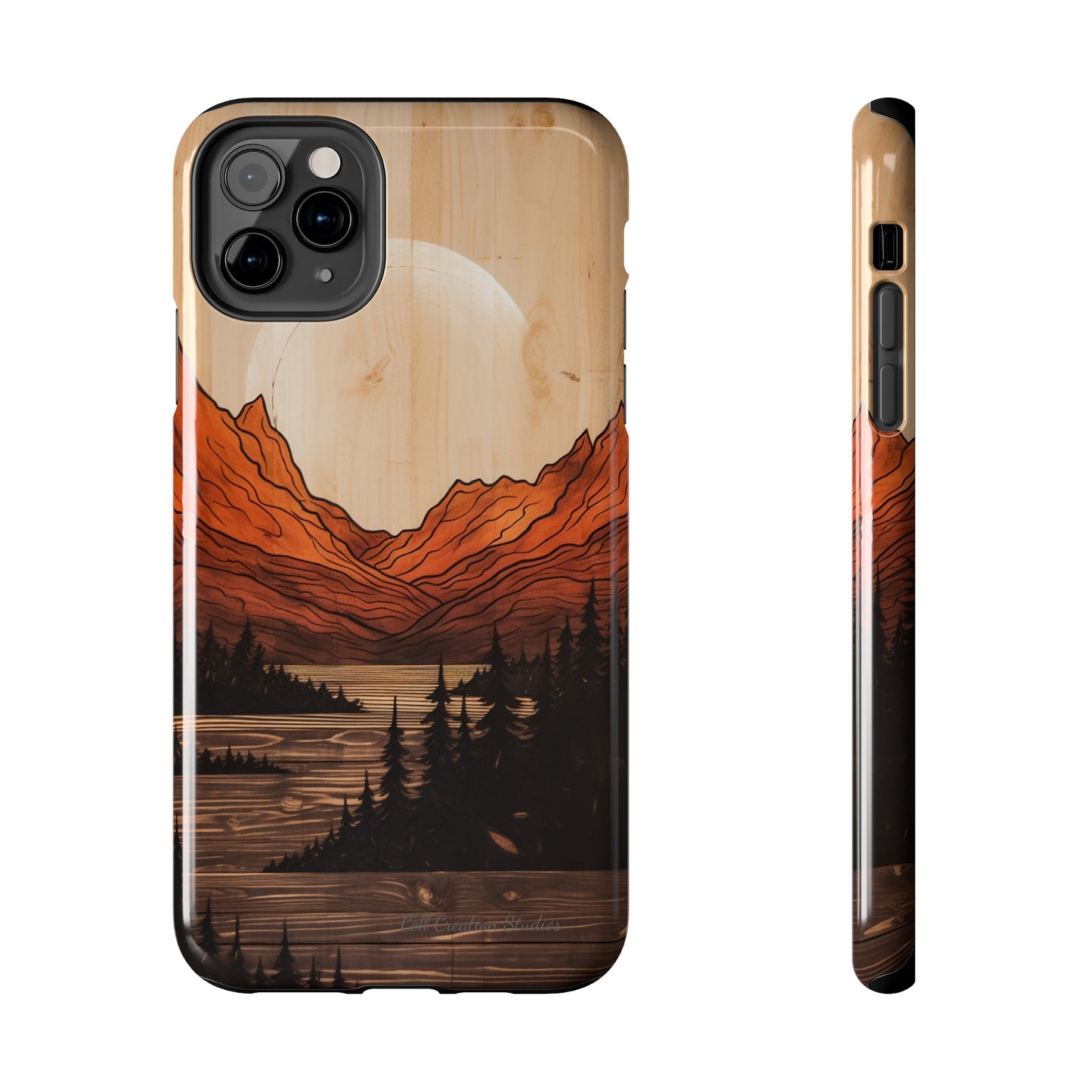 "Mountain Moonlight" Phone Case -Tough Phone Cases