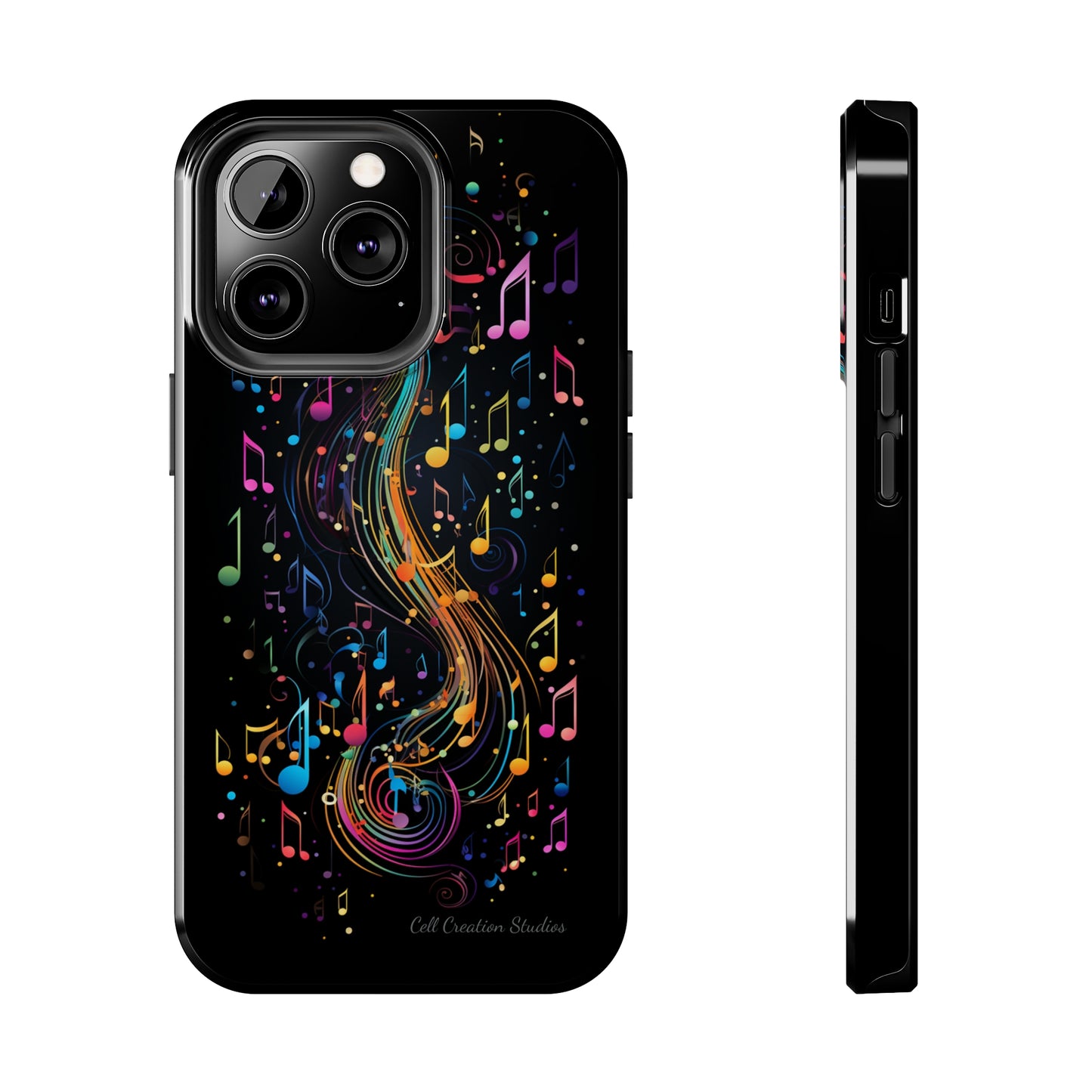 Elevate Your Style and Passion for Music with Our "Harmonious Notes" Cell Phone Case -Tough Phone Cases