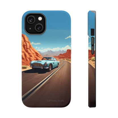 "Silver Racing Legend" -MagSafe Tough iPhone Cases