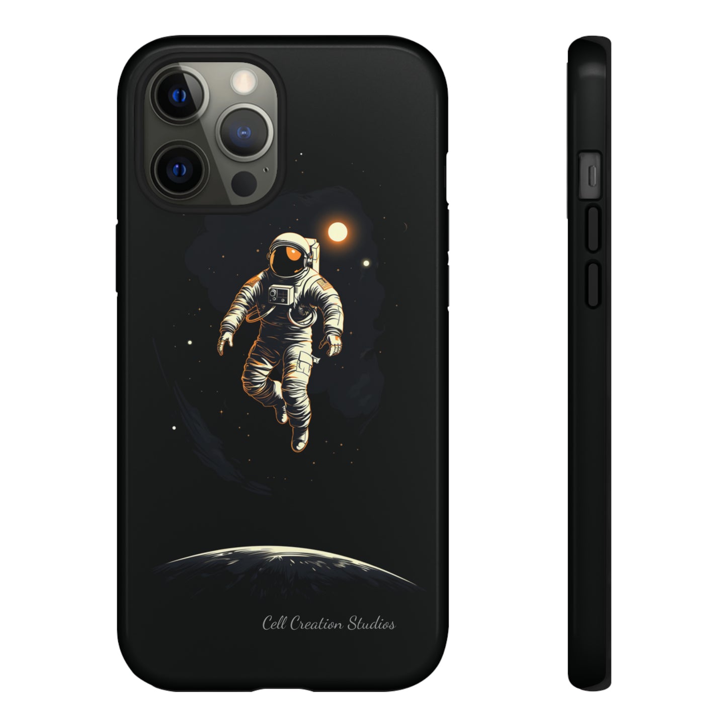 "Cosmic Explorer Astronaut" -Tough iPhone Cases