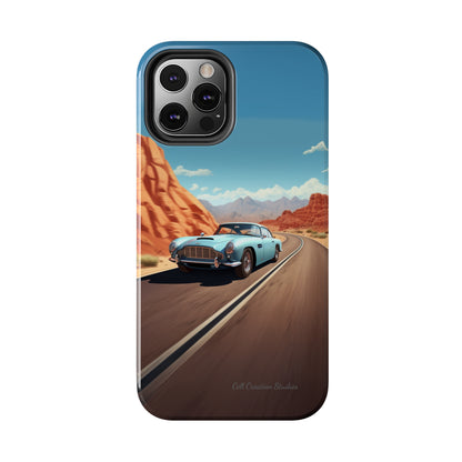 "Silver Racing Legend" -Tough iPhone Cases