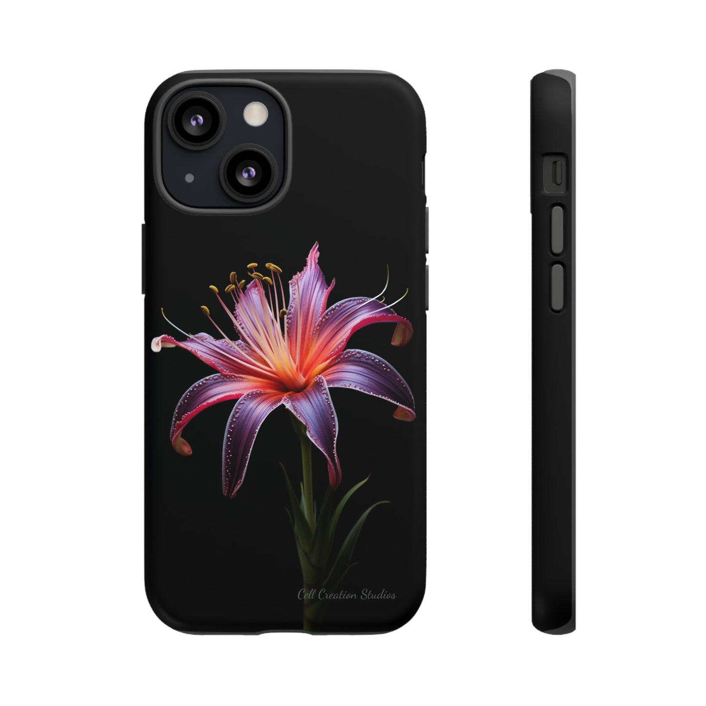 "Vibrant Purple Lily" Phone Case -Tough Cases