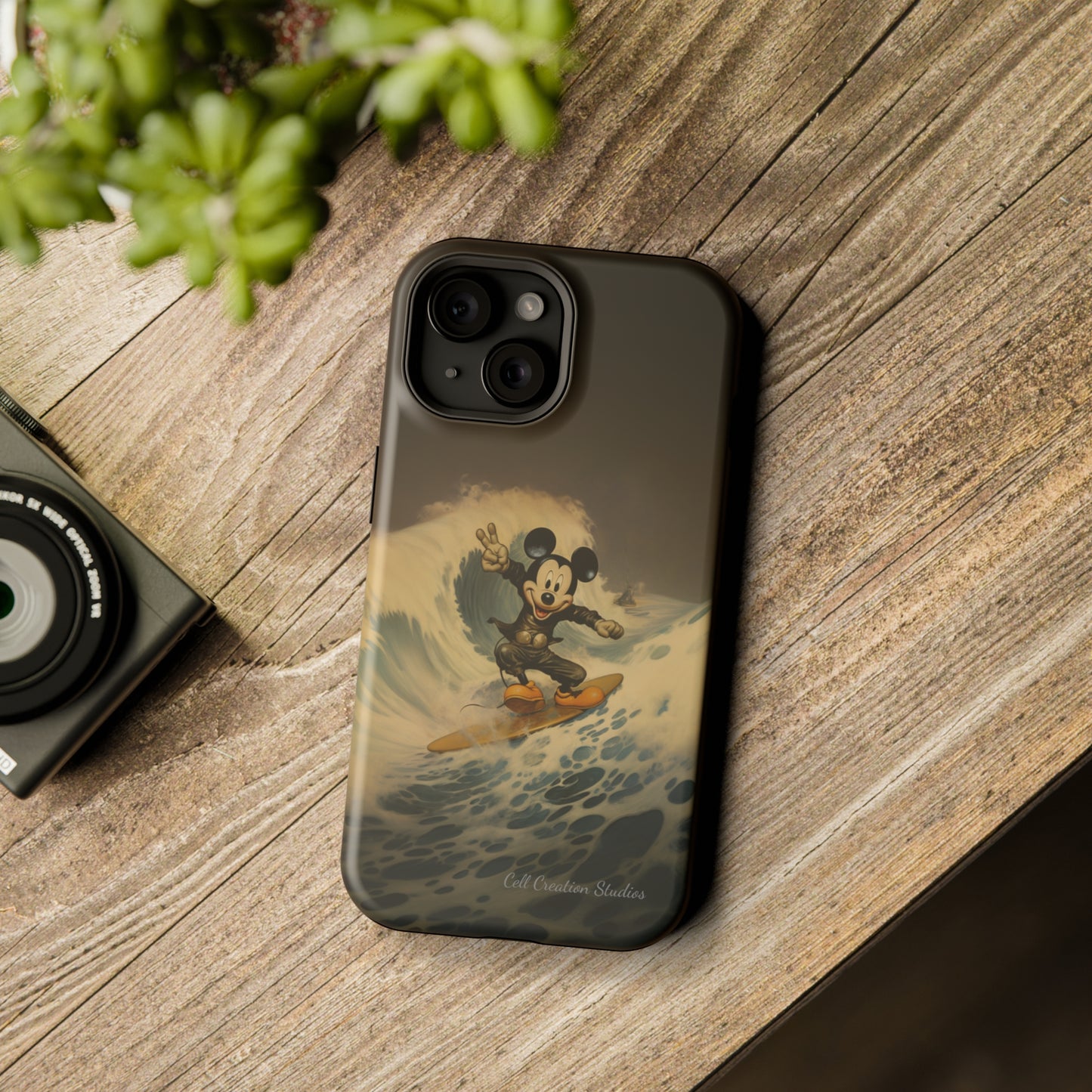 "Surf's Up Mickey" -MagSafe Tough iPhone Cases