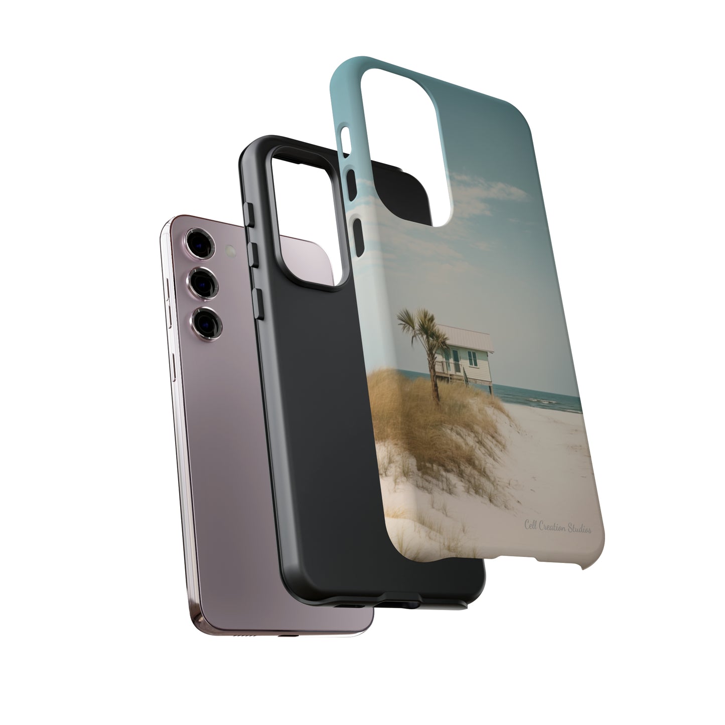 "Seaside Haven" -Tough Samsung Phone Cases