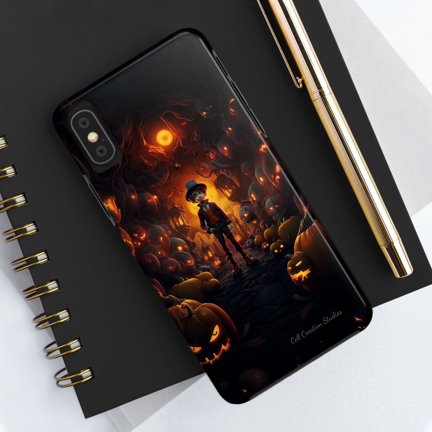 Introducing the "Pumpkin Patch Explorer" Cell Phone Case – Halloween Adventure -Tough Phone Cases