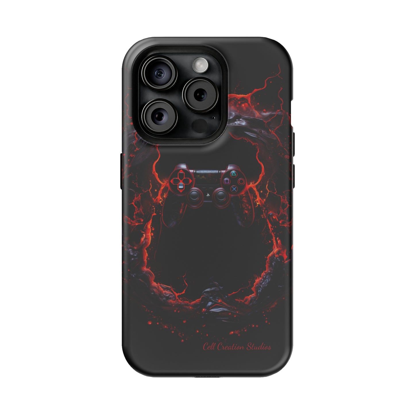 "InfernoGamer Plasma Burst" -MagSafe Tough iPhone Cases