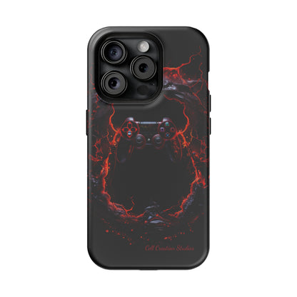 "InfernoGamer Plasma Burst" -MagSafe Tough iPhone Cases