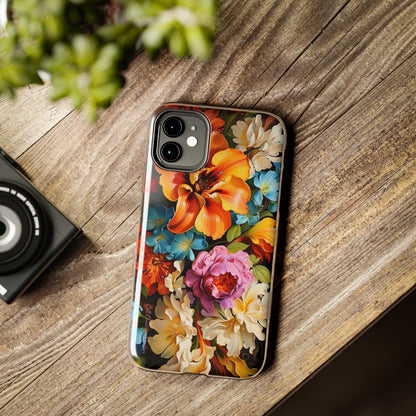 Introducing the "Floral Elegance" Cell Phone Case – Blossom with Style -Tough Phone Cases