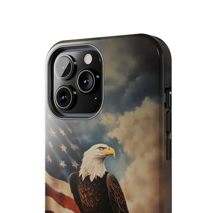 Introducing the "Eagle's Majesty" Cell Phone Case – Soar with American Pride -Tough Phone Cases