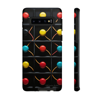 "Vibrant Spheres Fusion" -Tough Phone Cases