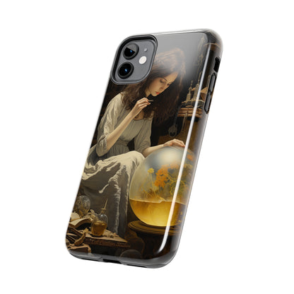 Introducing the "Mystic Botanist" Cell Phone Case – Discover the Secrets Within -Tough Phone Cases