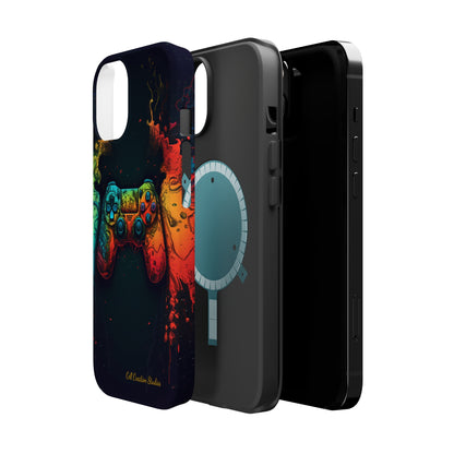 "ColorBlast Gaming" -MagSafe Tough iPhone Cases