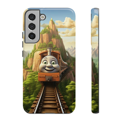 The "Mountain Journey Train" Character Phone Case-Tough Cases