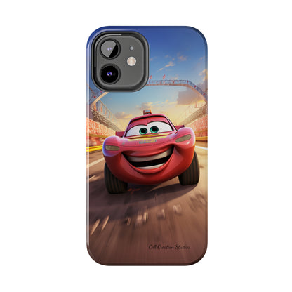 The "Smiling Red Racer" Phone Case -Tough Phone Cases