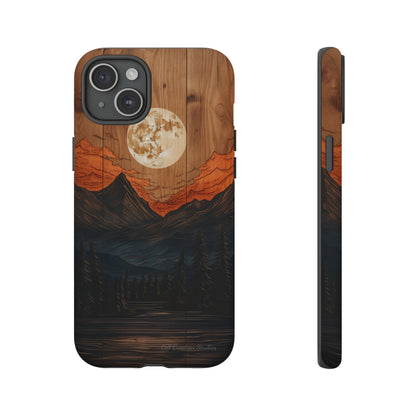 "Elevate Your Style with the Mountain Moonlight Phone Case" -Tough Cases