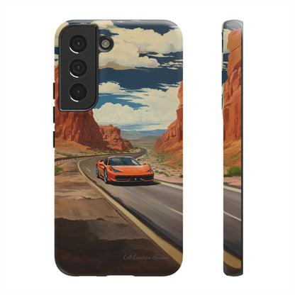 "Desert Racer Ferrari Edition" -Tough Samsung Phone Cases