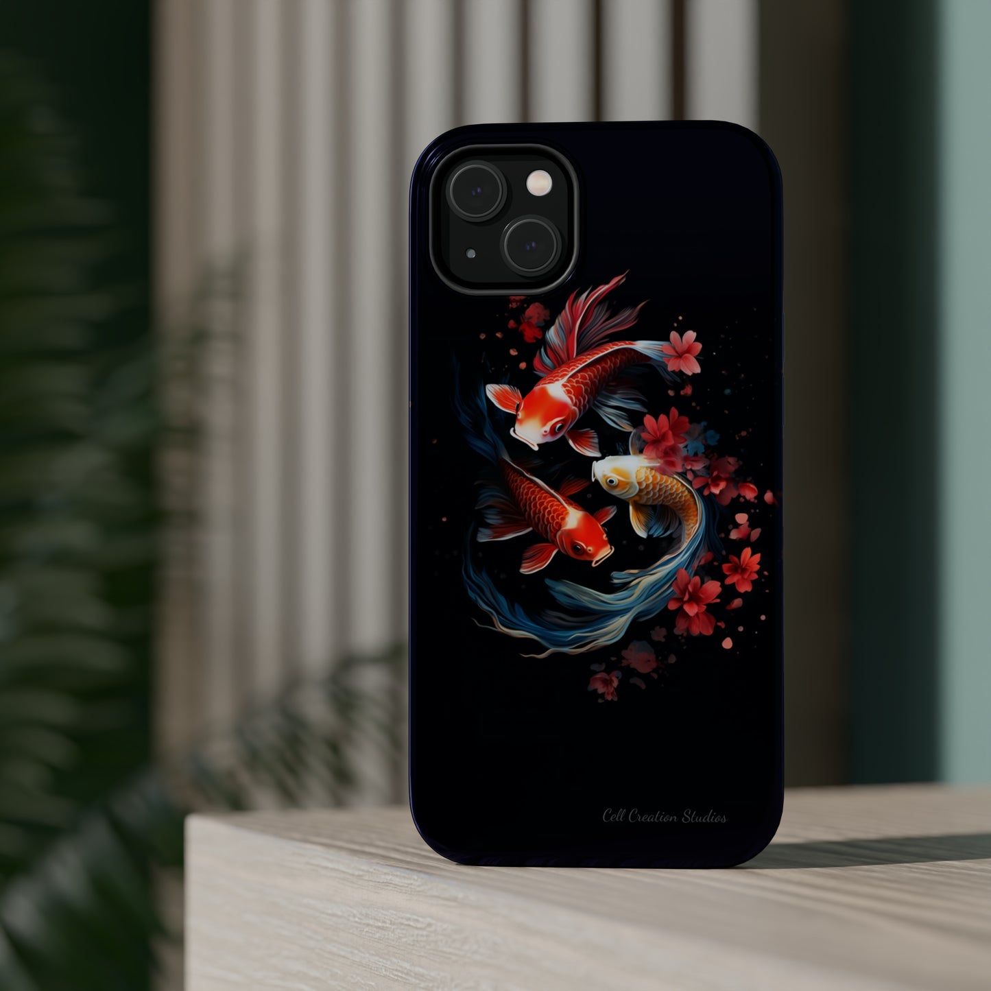 "Captivating Koi Fish" Phone Case -MagSafe Tough Cases