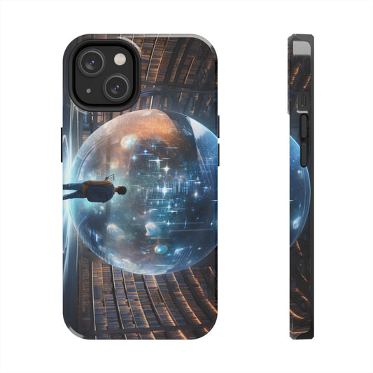 Introducing the "Library Luminary" Cell Phone Case – Where Knowledge Meets Mystery -Tough Phone Cases