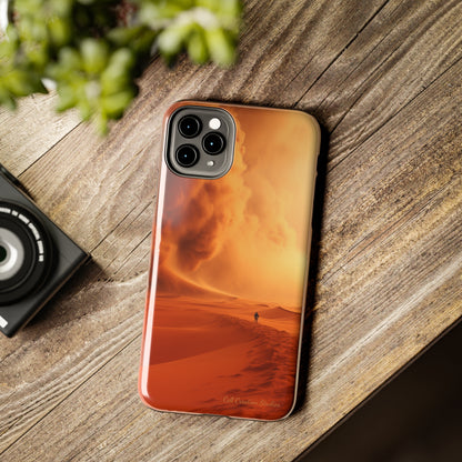 Introducing the "Desert Wanderer" Cell Phone Case – Embark on a Journey through Sand and Storm -Tough Phone Cases