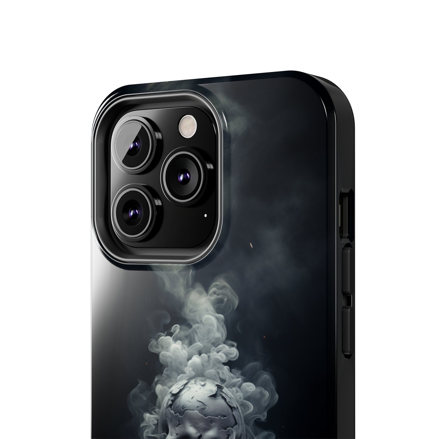 "Ethereal Skull Noir" -Tough iPhone Cases