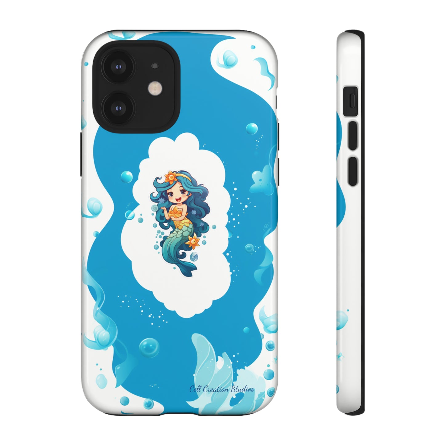 "Mermaid Elegance" -Tough iPhone Cases