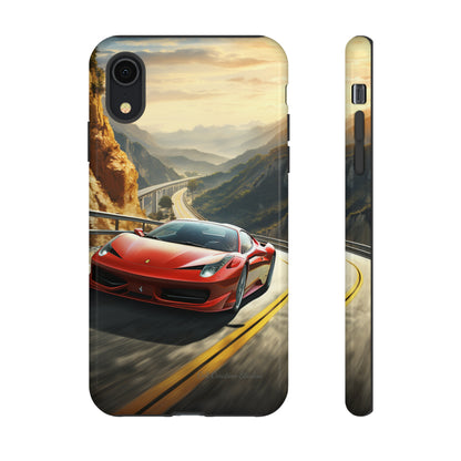 "Mountain Majesty Ferrari Edition" -Tough iPhone Cases