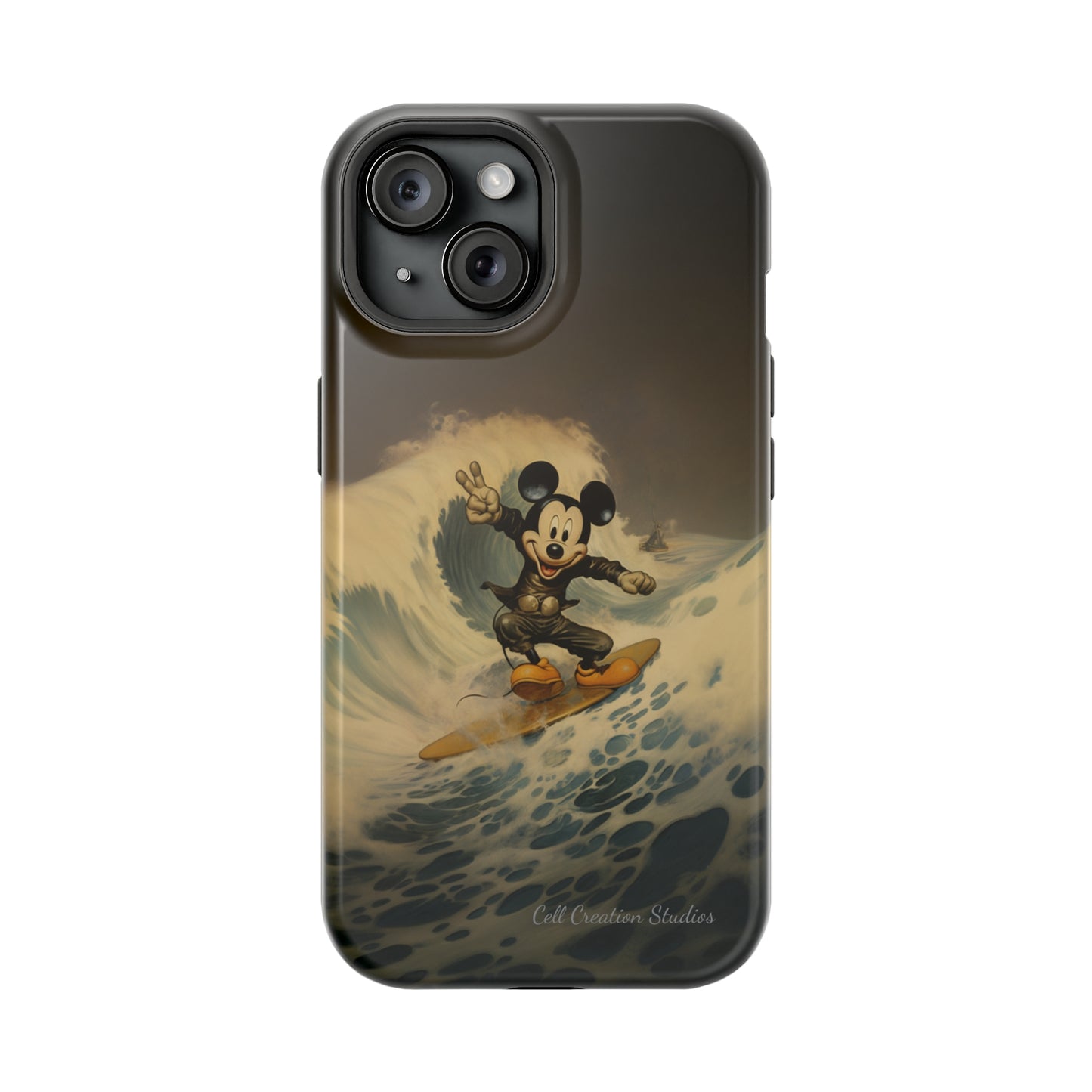 "Surf's Up Mickey" -MagSafe Tough iPhone Cases