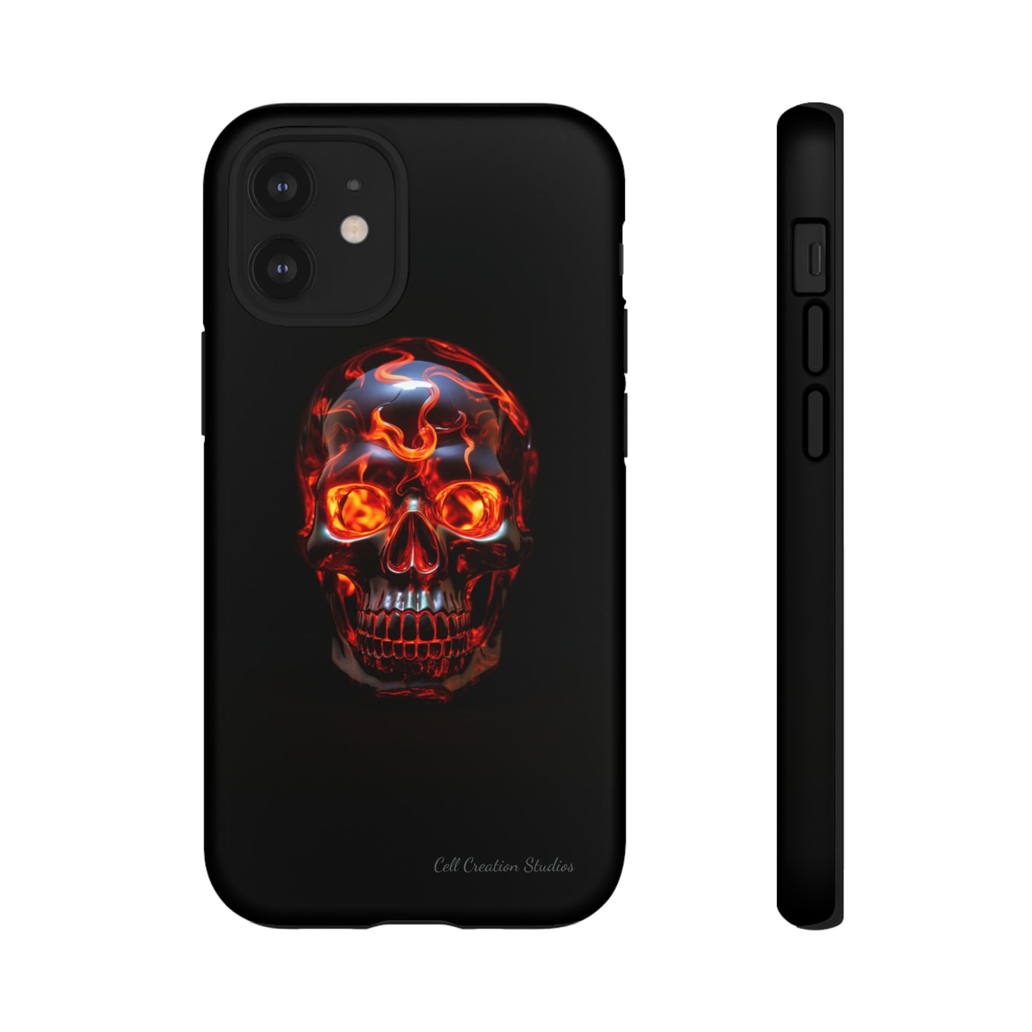 "Inferno Cranium" Phone Case -Tough Cases