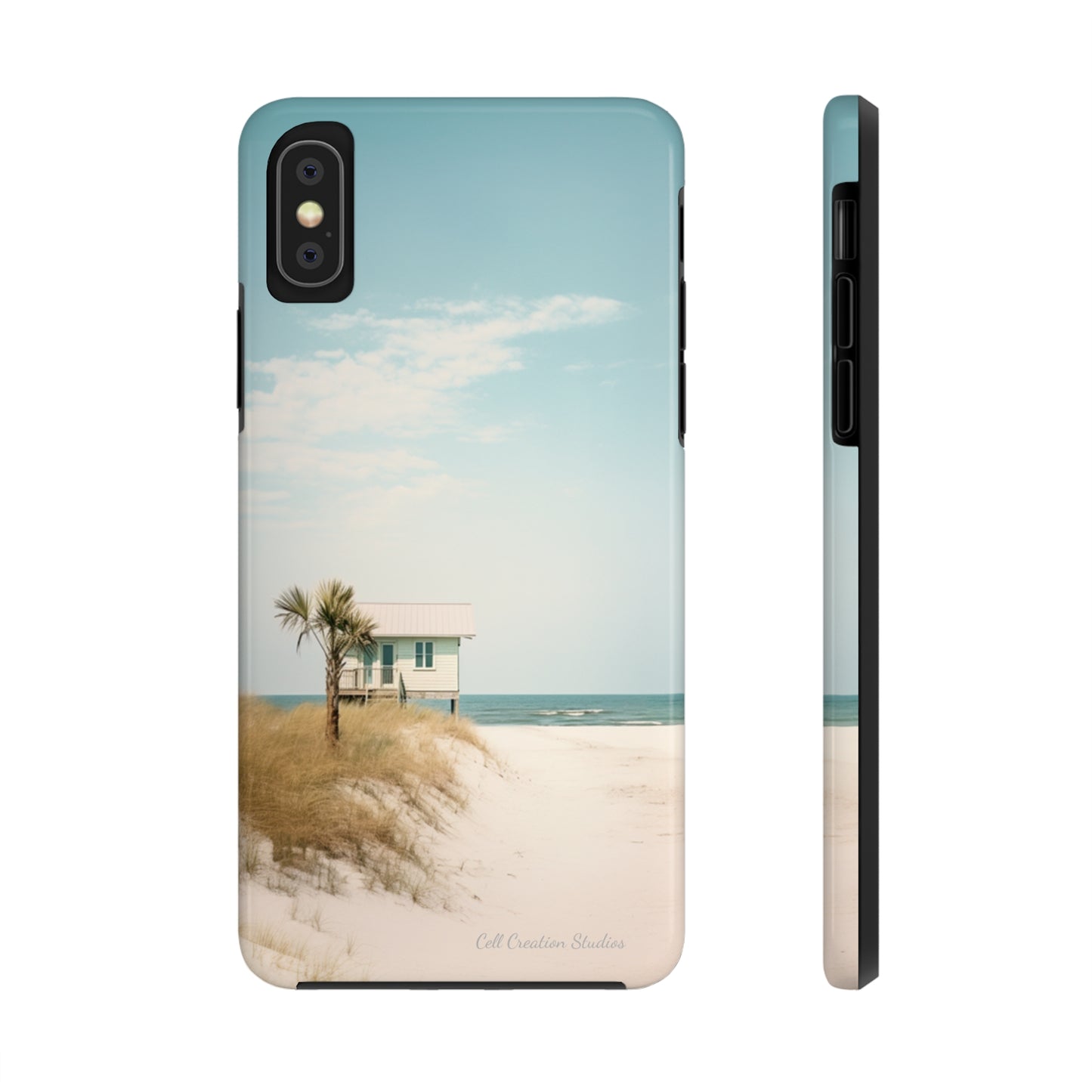 "Seaside Haven" -Tough iPhone Cases