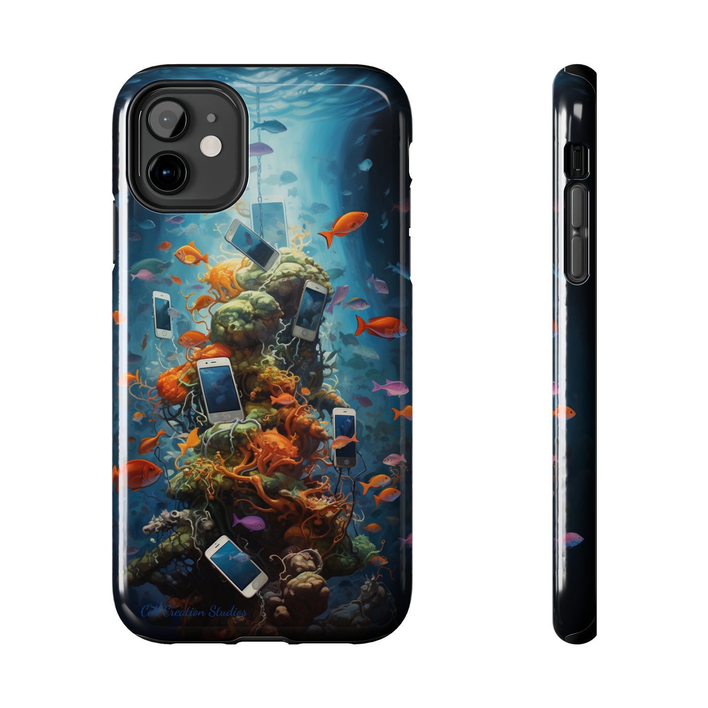 Dive into Elegance with the "AquaTech" Underwater Coral Cell Phone Case - Where Nature Meets Technology!