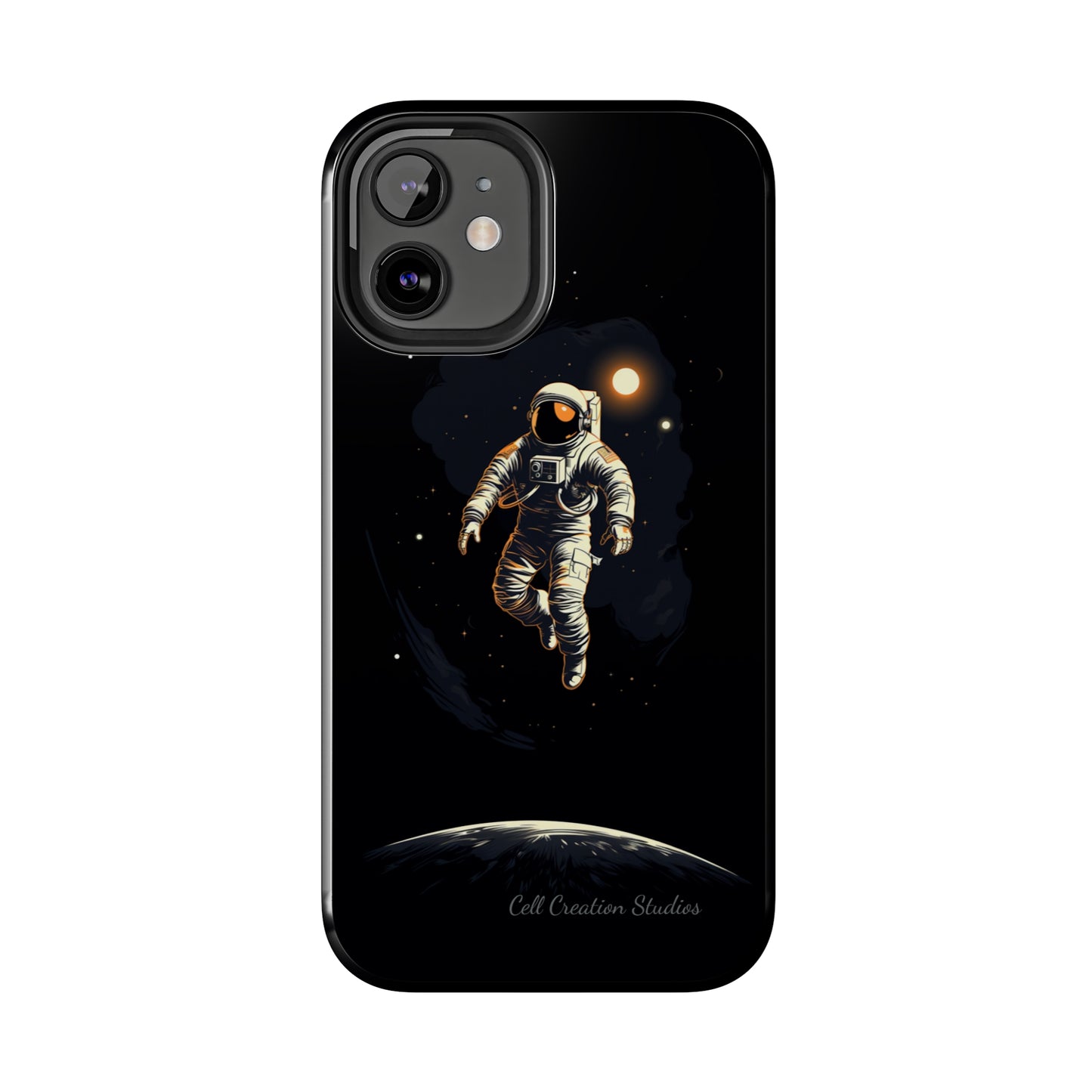 "Cosmic Explorer Astronaut" -Tough iPhone Cases