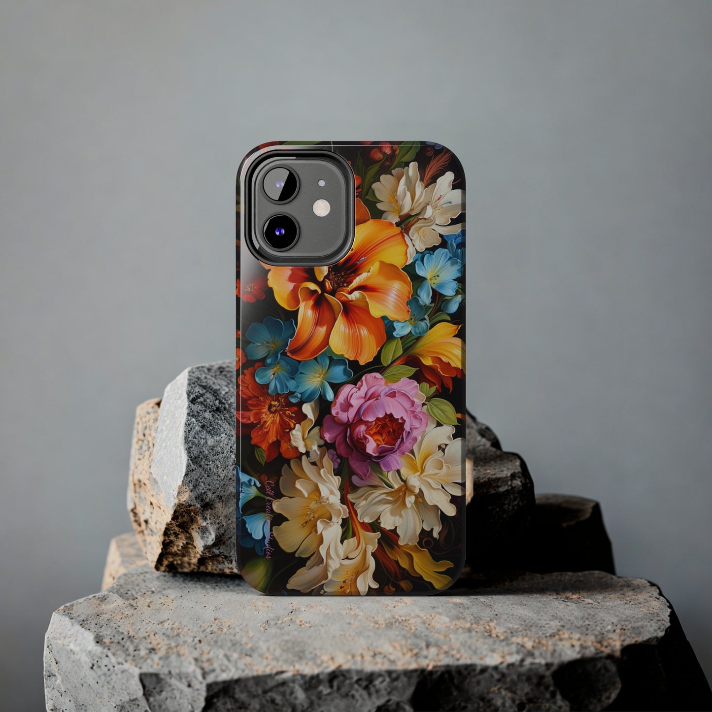 Introducing the "Floral Elegance" Cell Phone Case – Blossom with Style -Tough Phone Cases