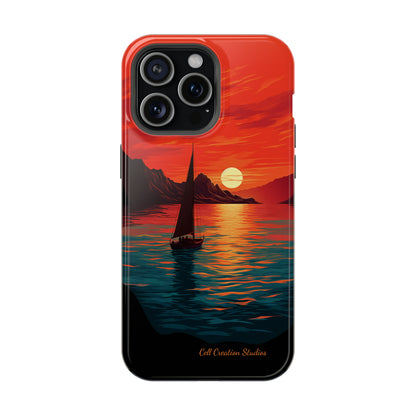 "Serenity at Sunset" -MagSafe Tough iPhone Cases