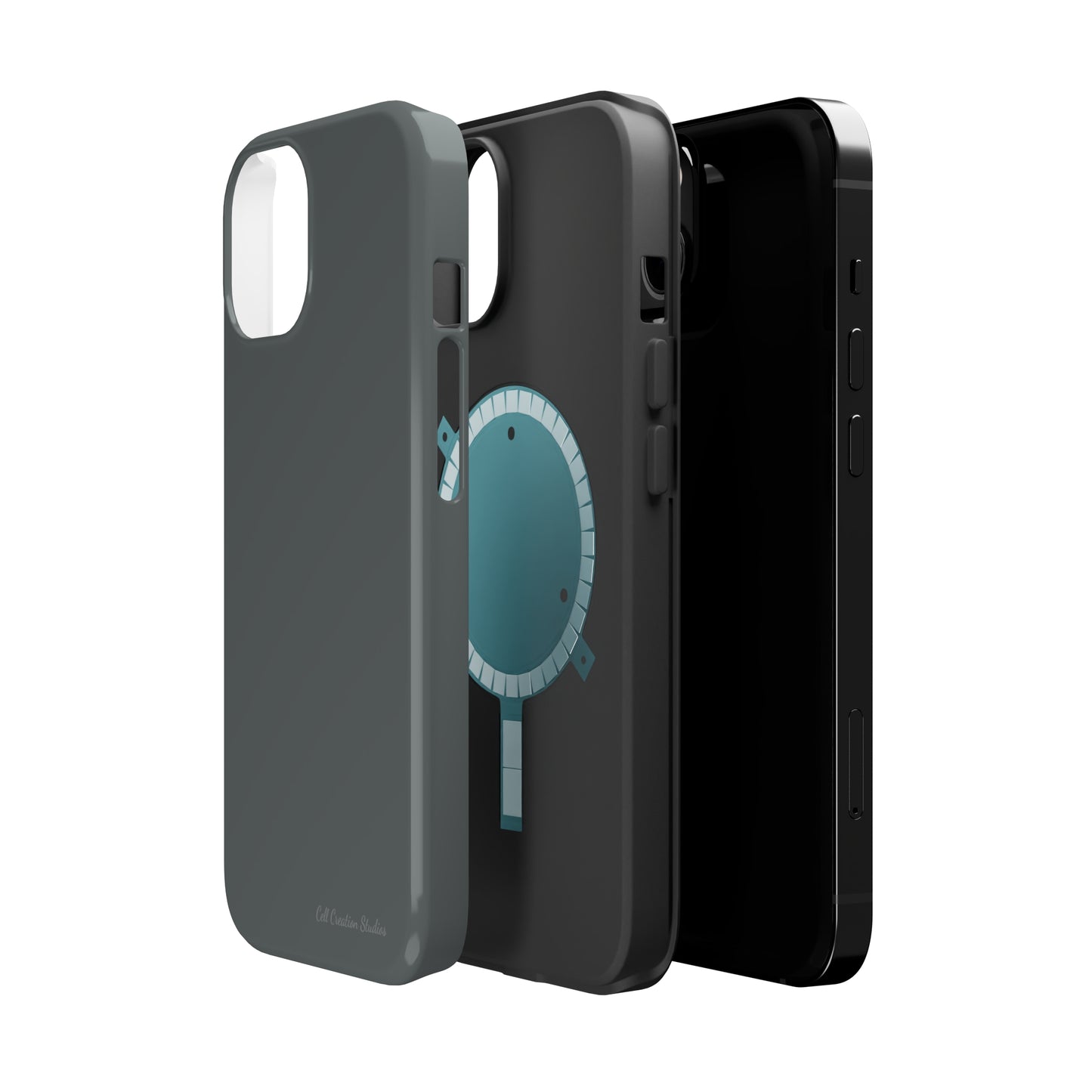 "Slate Elegance" -MagSafe Tough iPhone Cases