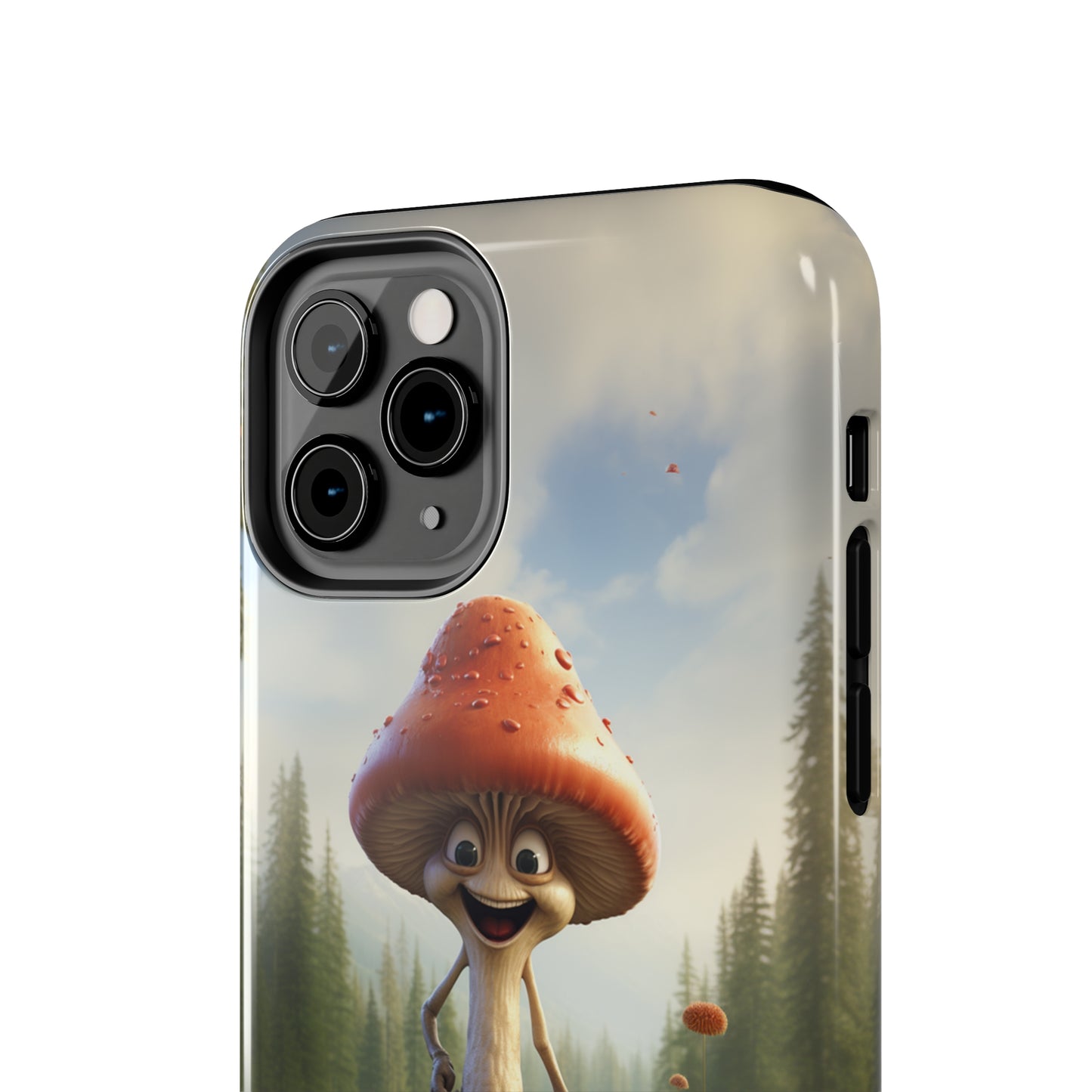 Introducing the "Smiling Mushroom" Cell Phone Case – Spread Joy with Every Glance! -Tough Phone Cases