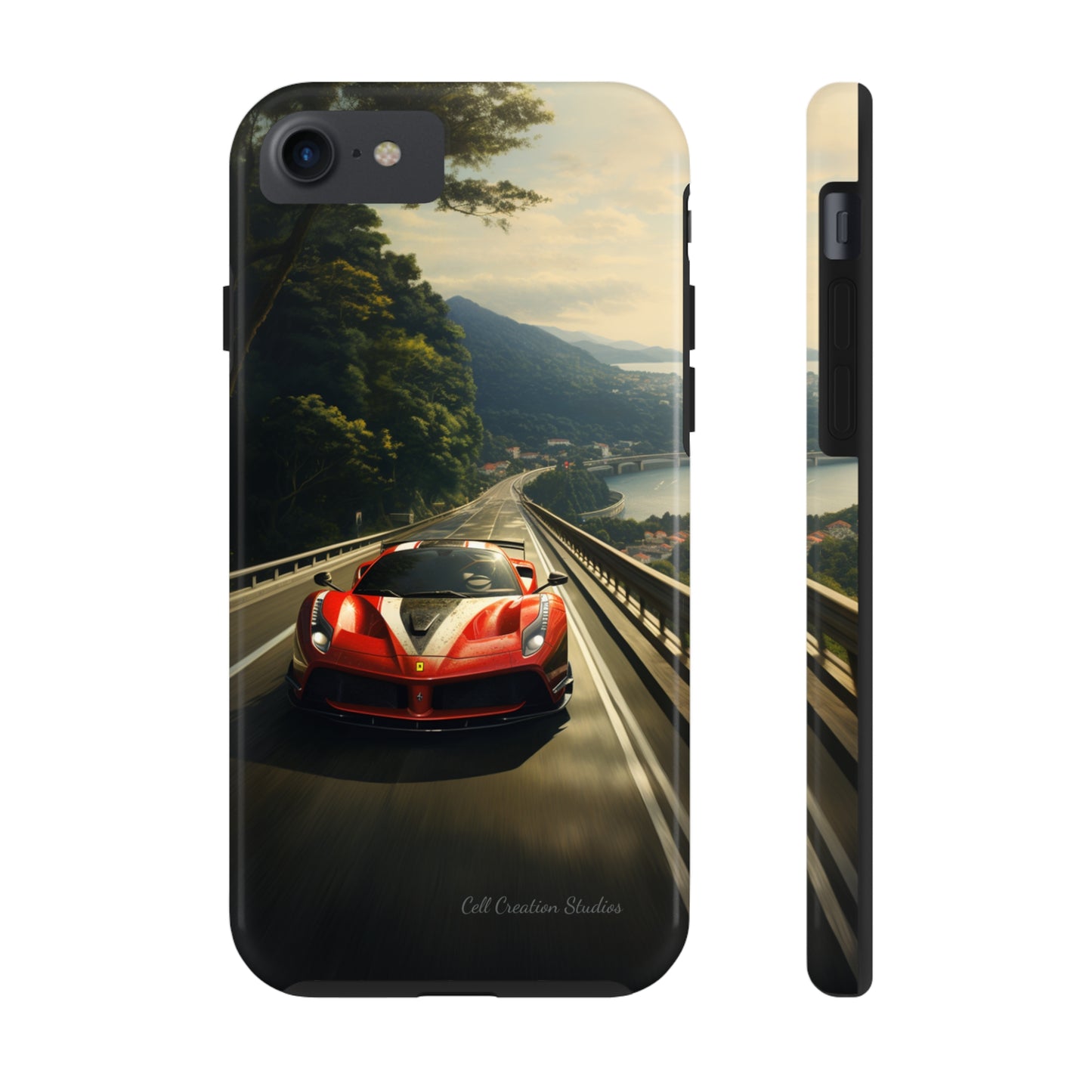 "Tropical Thrill Ferrari Edition" -Tough iPhone Cases