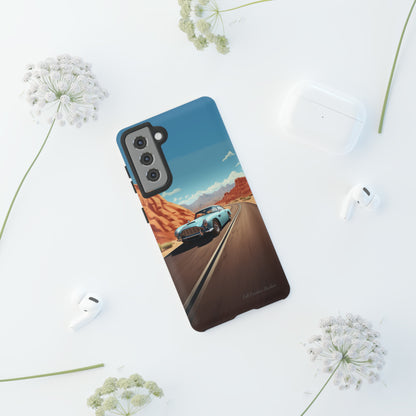 "Silver Racing Legend" -Tough Samsung Phone Cases