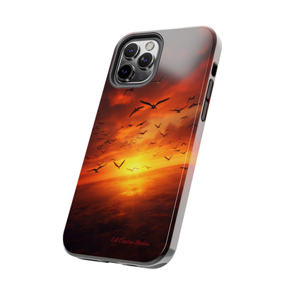 Introducing the "Sunset Soar" Cell Phone Case – Embrace Freedom and Beauty -Tough Phone Cases