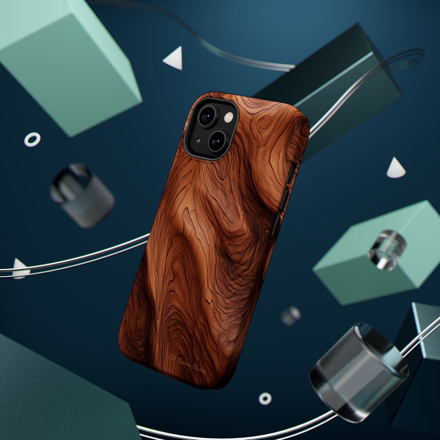 The "Eternal Woodgrain" Phone Case -MagSafe Tough Cases