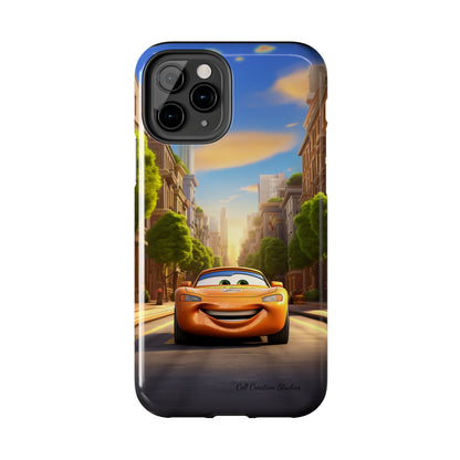 The "Happy Yellow Cruiser" Phone Case -Tough Phone Cases