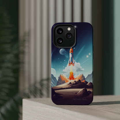 Introducing our "Galactic Odyssey" Cell Phone Case – Launch Your Device into Adventure -MagSafe Tough Cases