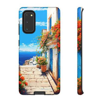 "Mediterranean Bliss Horizon" -Tough Samsung Phone Cases