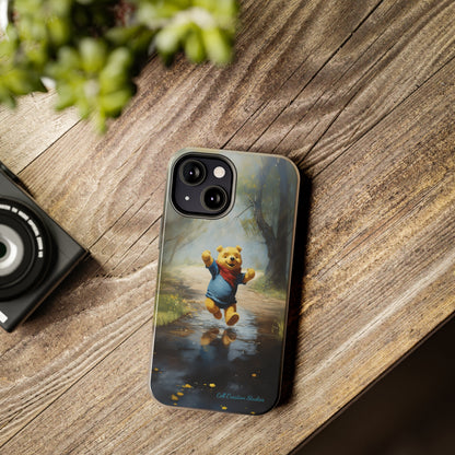 Introducing the "Winnie-The-Pooh Puddle Splash" Cell Phone Case – A Splash of Nostalgic Fun -Tough Phone Cases