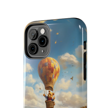 Introducing the "Winnie-The-Pooh's Balloon Adventure" Cell Phone Case – Soar to New Heights in Style -Tough Phone Cases