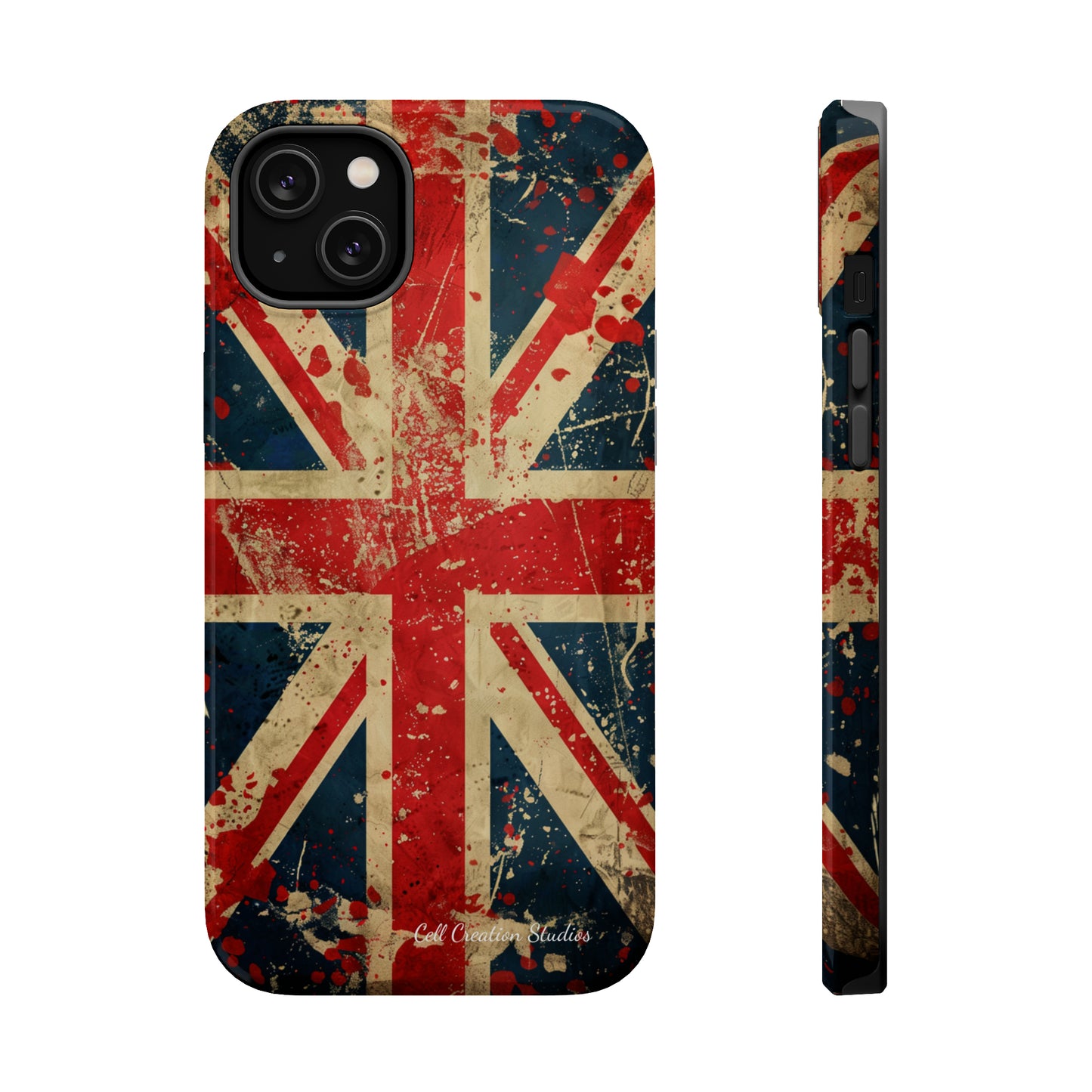 "Union Jack Flag"  -MagSafe Tough iPhone Cases