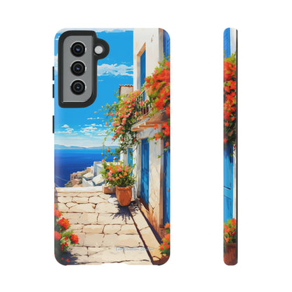 "Mediterranean Bliss Horizon" -Tough Samsung Phone Cases