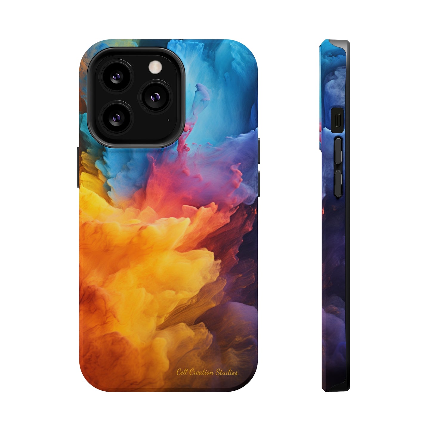 Introducing the "Colorful Spectrum" Cell Phone Case – Dive into a World of Vibrant Hues -MagSafe Tough Cases