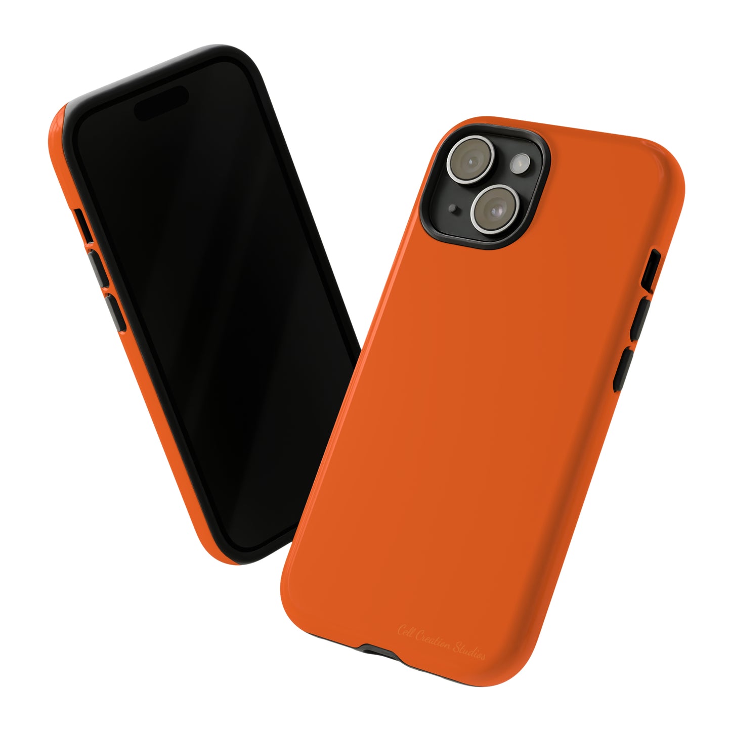 "Orange Burst" -Tough iPhone Cases