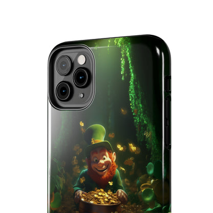 Introducing the "Leprechaun's Pot of Gold" Cell Phone Case – A Touch of Irish Charm -Tough Phone Cases